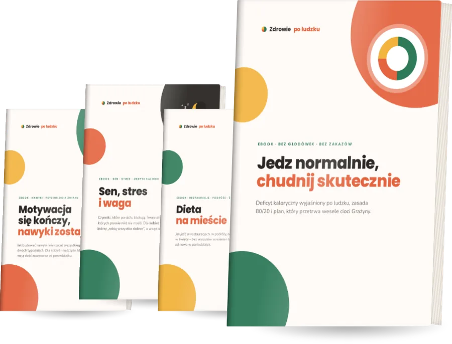 Poradnik Jedz normalnie, chudnij skutecznie i trzy ebooki w prezencie