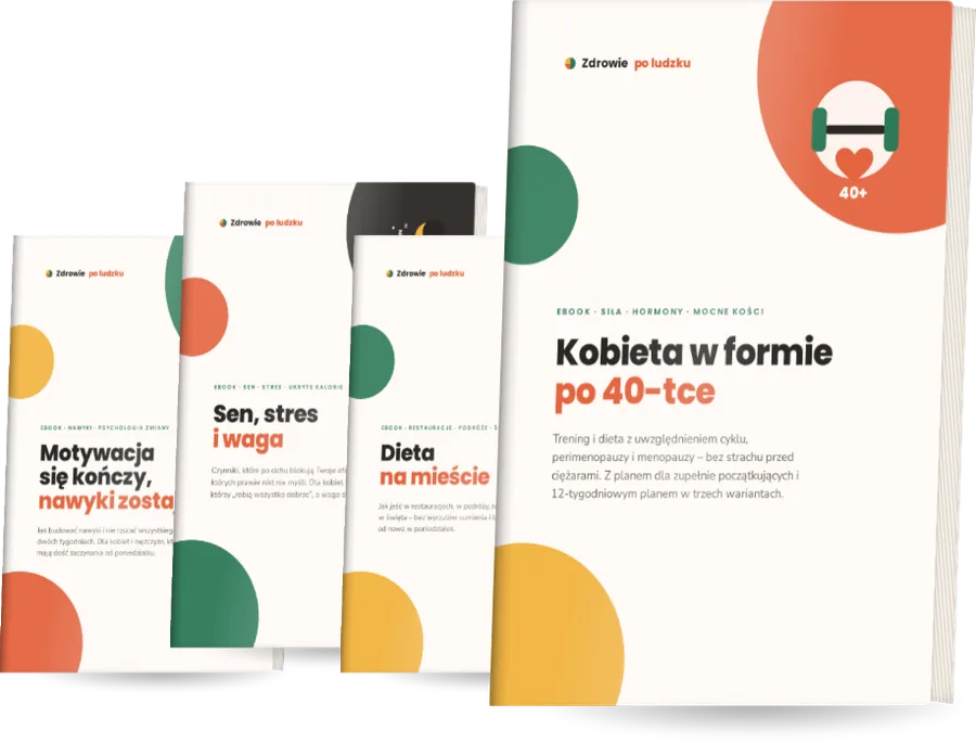 Poradnik Kobieta w formie po 40-tce i trzy ebooki w prezencie